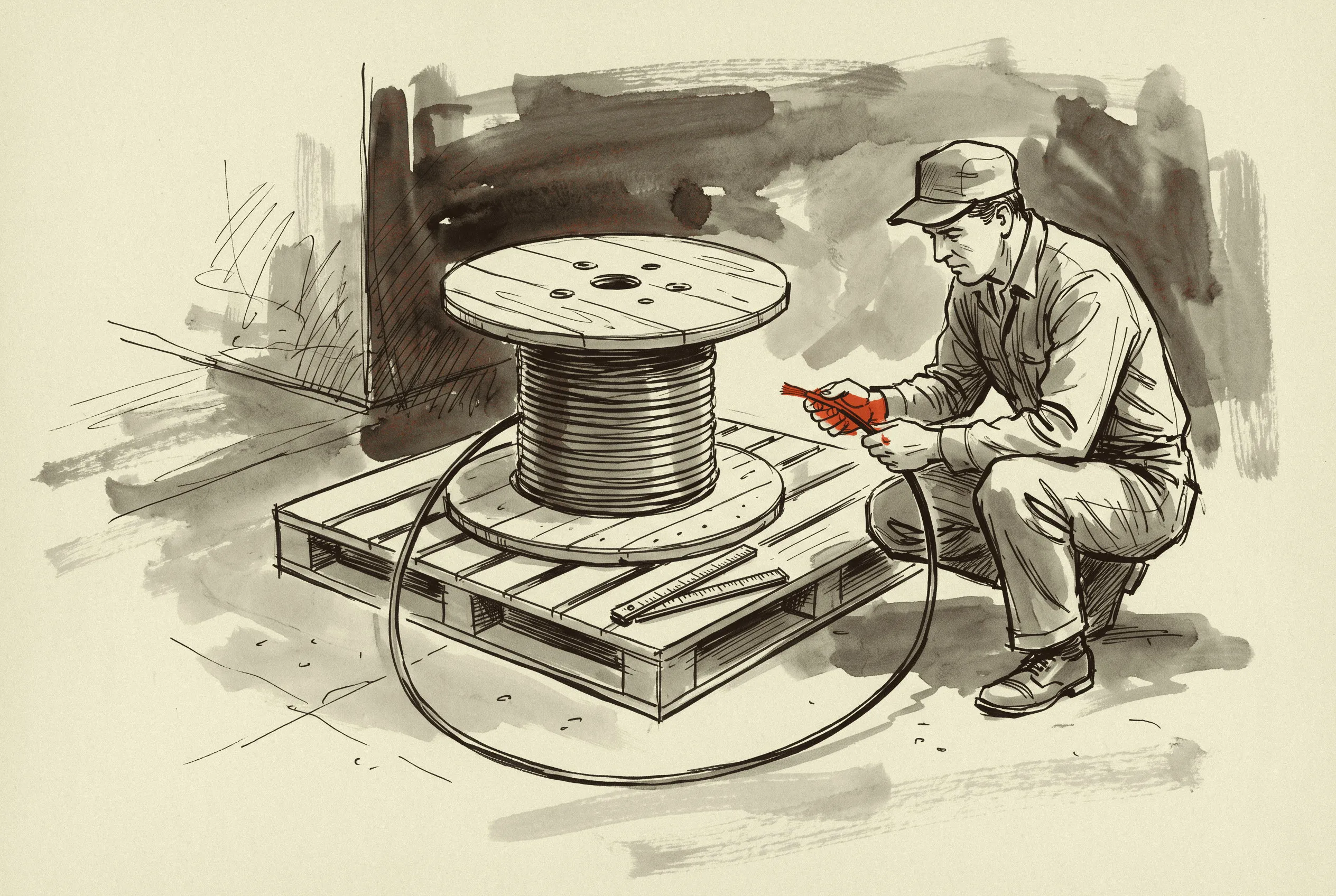 Five hundred feet of 12 AWG stranded copper, the same spool that sold for 27, 35 and 71 cents a foot.