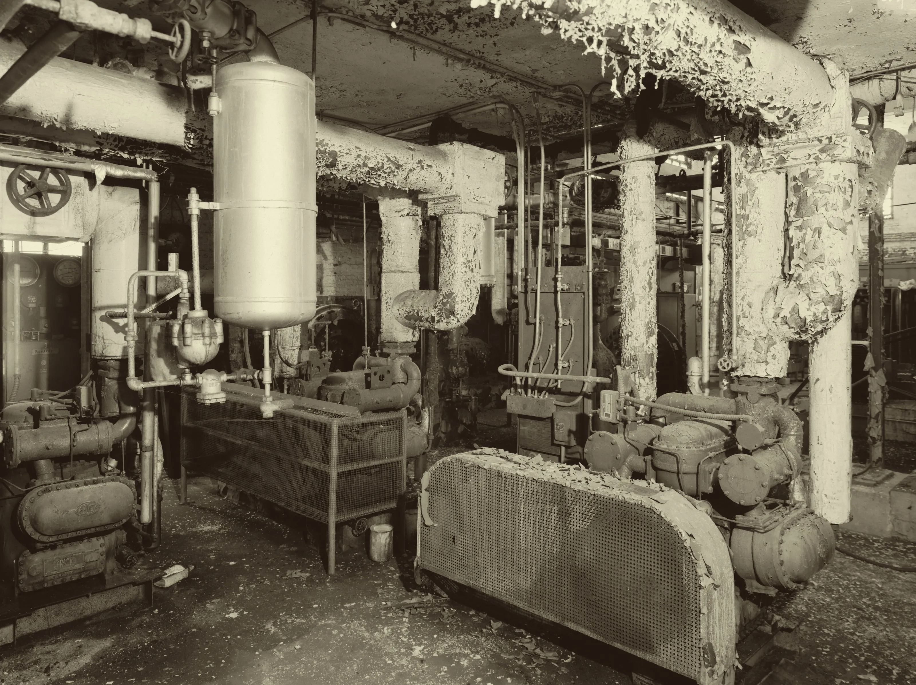 Refrigeration machine room, Atlantic Ice and Coal Company, Montgomery, Alabama, 2000