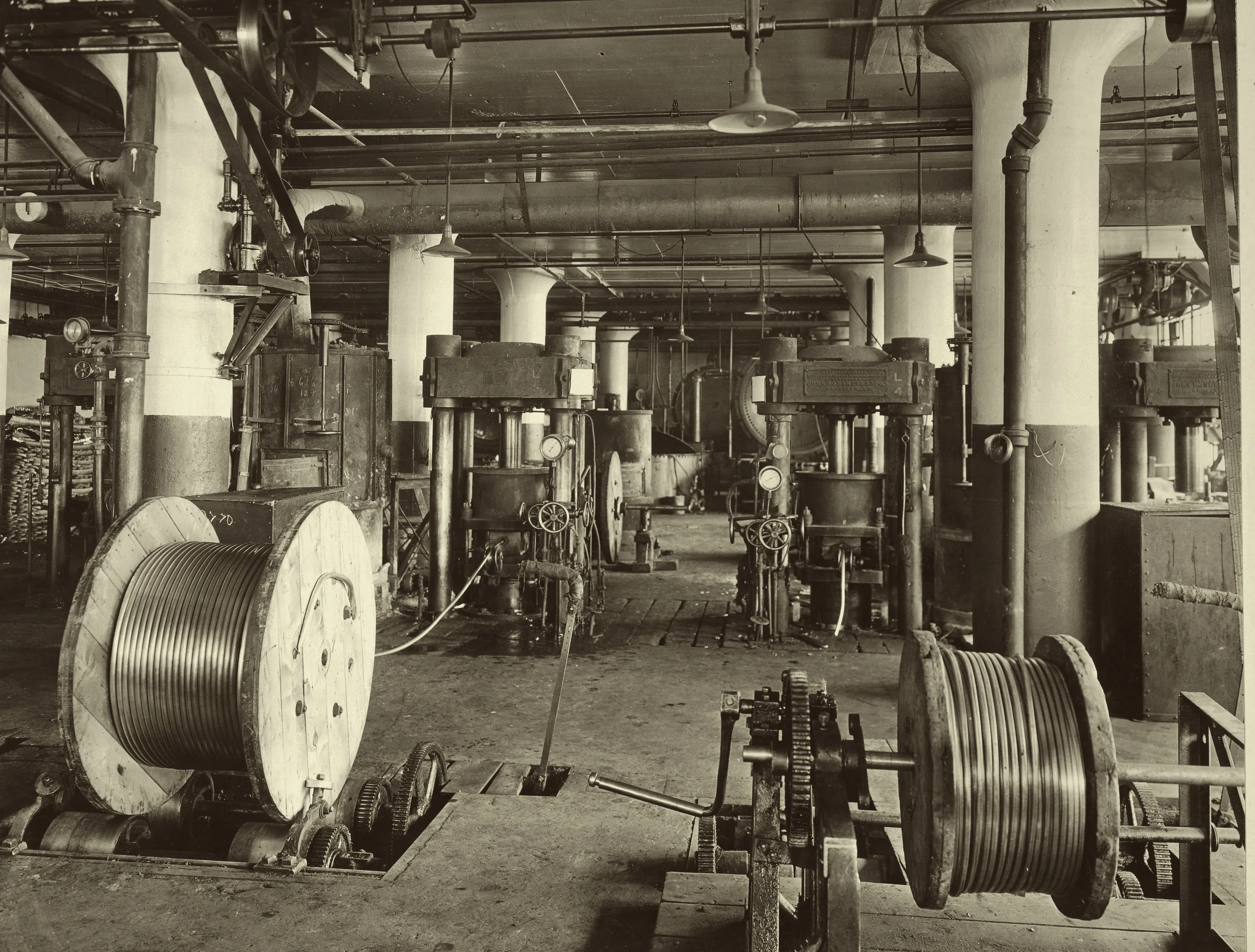 Leading department, Habirshaw Electric Cable Co. Glenwood plant, Yonkers, New York, 1918