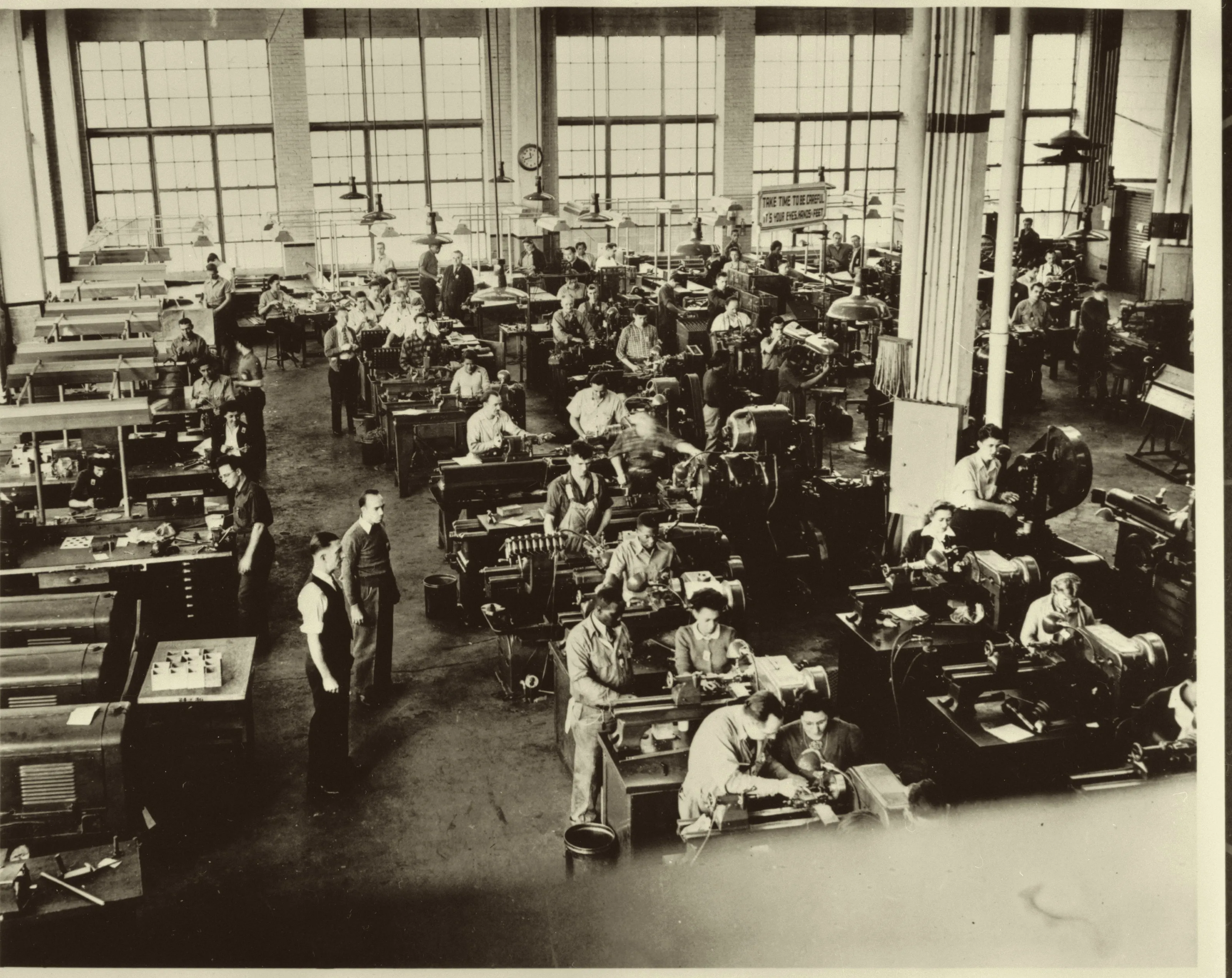 Machine shop, Atwater Kent Manufacturing Company North Plant, Philadelphia, c. 1940